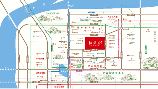 富園棲望府區(qū)位圖