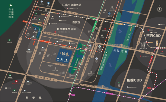中交錦度的區(qū)位圖