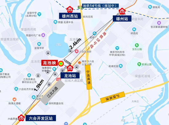 龍池映的區(qū)位圖