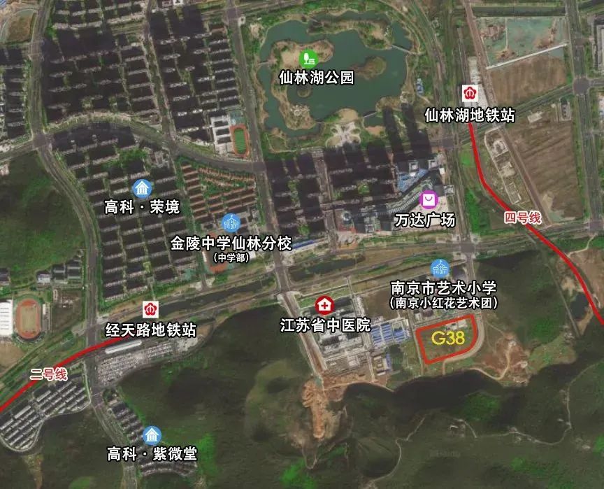 高科紫星堂區(qū)位圖