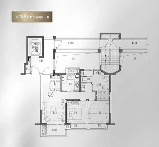 中海觀山樾戶型圖