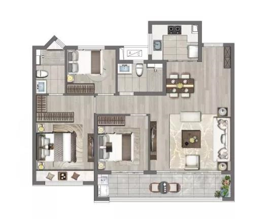 建發(fā)和章的戶型圖