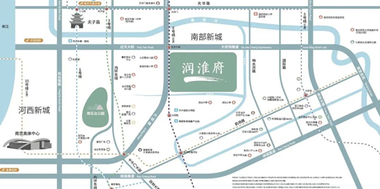 華潤潤淮府區(qū)位圖