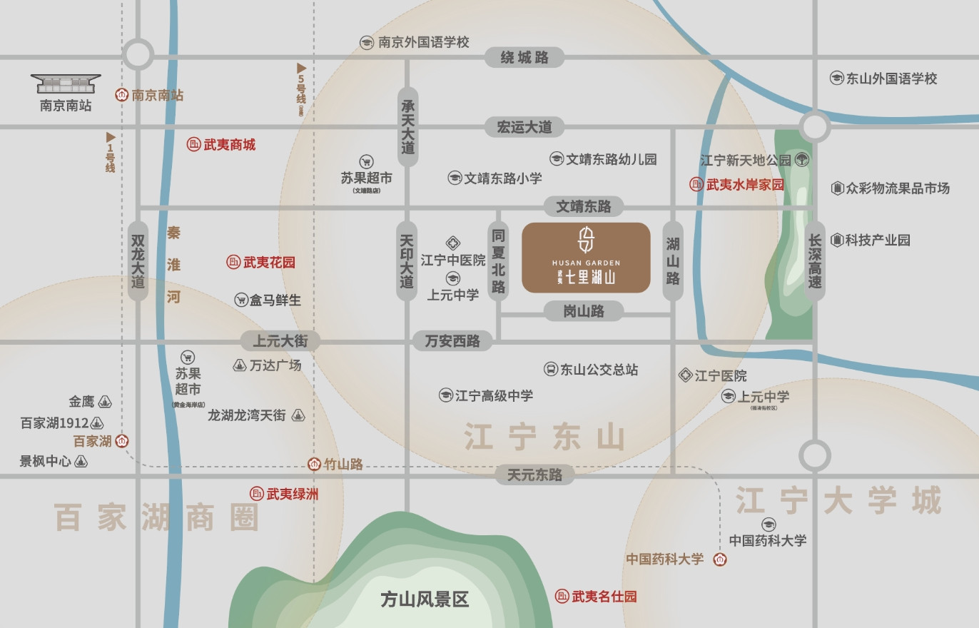 武夷七里湖山區(qū)位圖