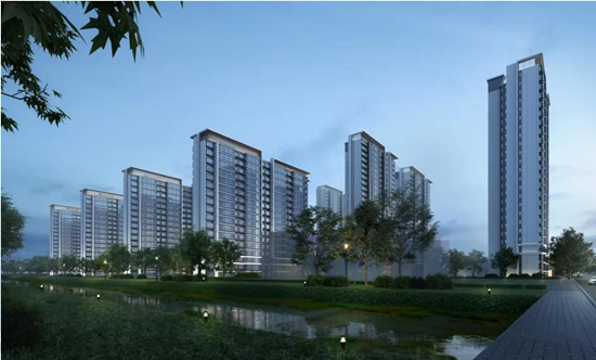 中海觀江樾建的效果圖