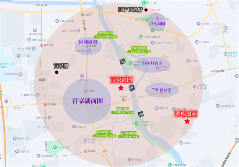 璀璨璟園區(qū)位圖