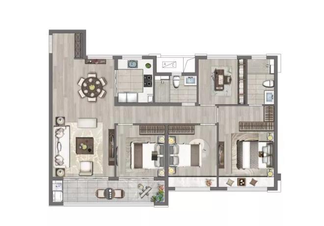 建發(fā)和章的戶型圖