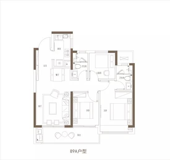 江悅潤府戶型圖