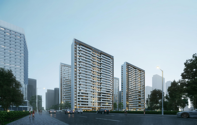 中國鐵建花語天境的效果圖