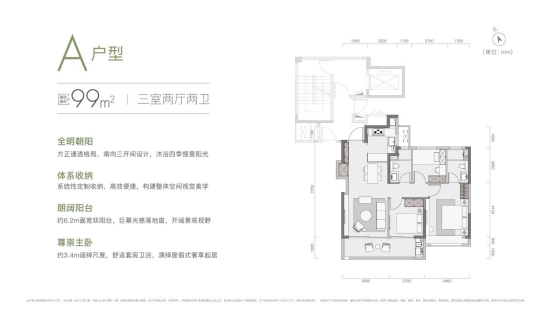 萬(wàn)科朗拾|雨核的戶型圖