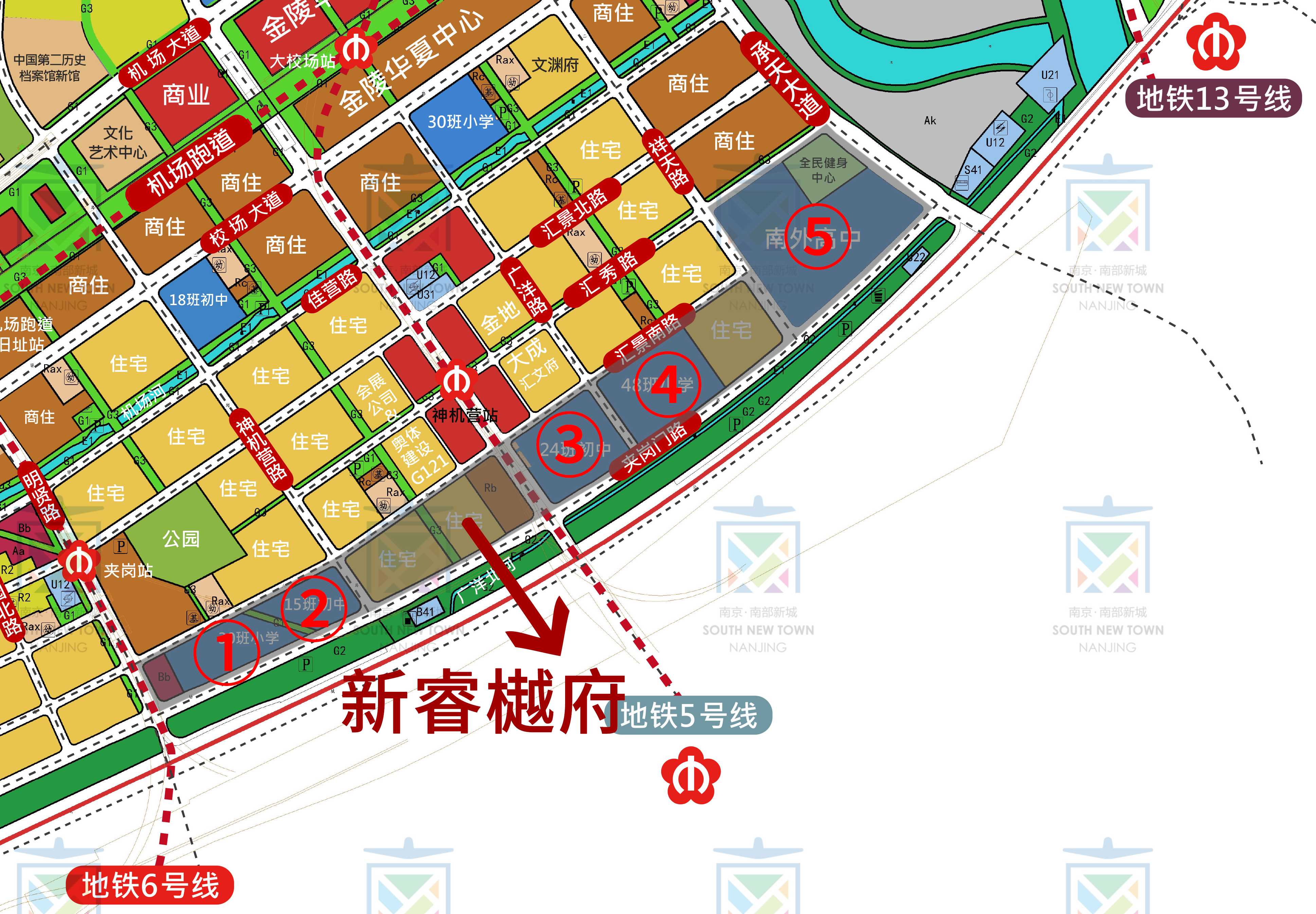 金基新睿樾府區(qū)位圖