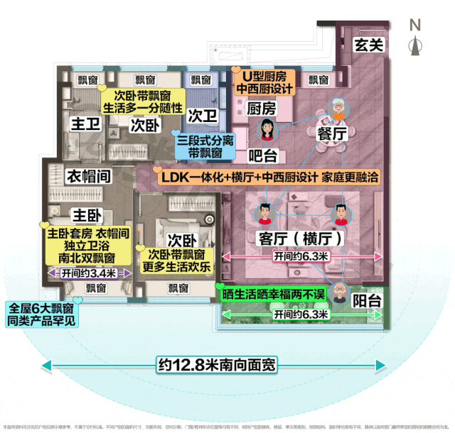 招商局中心臻境戶型圖