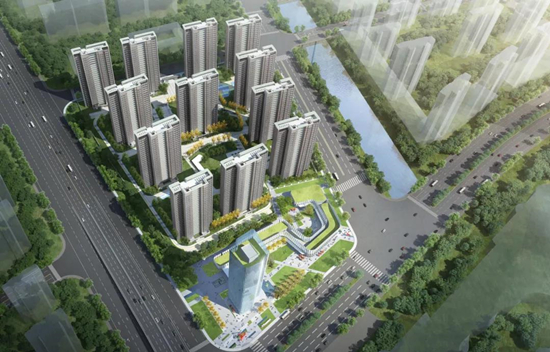 越江時(shí)代的規(guī)劃圖