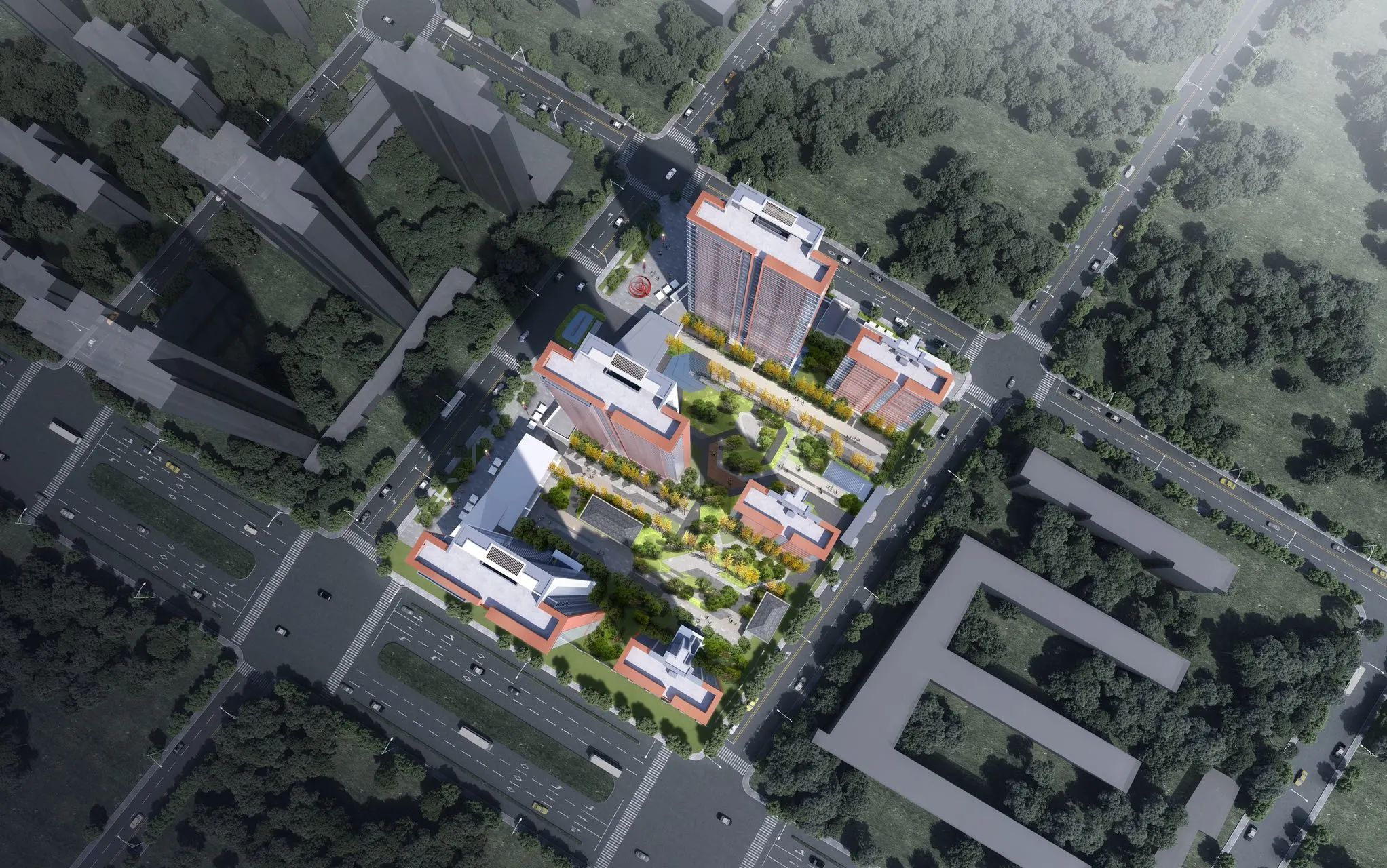 奧體瑞香園的規(guī)劃圖