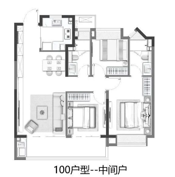 璀璨璟園的效果圖
