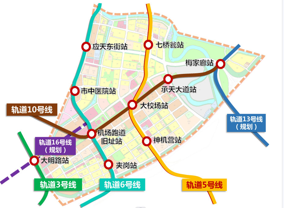 金基新睿樾府的交通圖