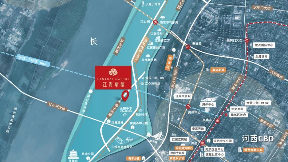 江尚紫薇的區(qū)位圖