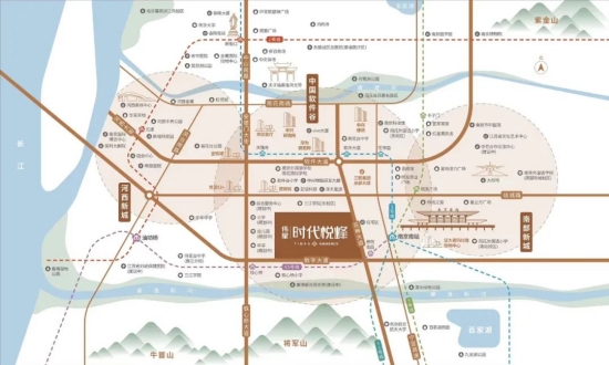 偉星時(shí)代悅峰區(qū)位圖