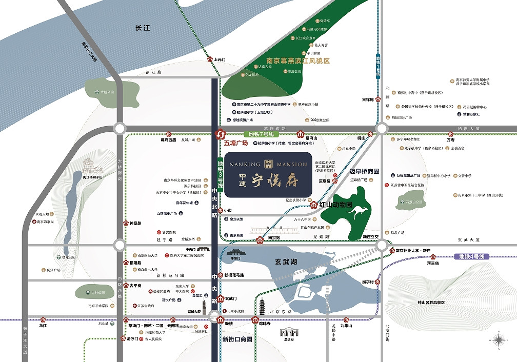 中建寧悅府區(qū)位圖