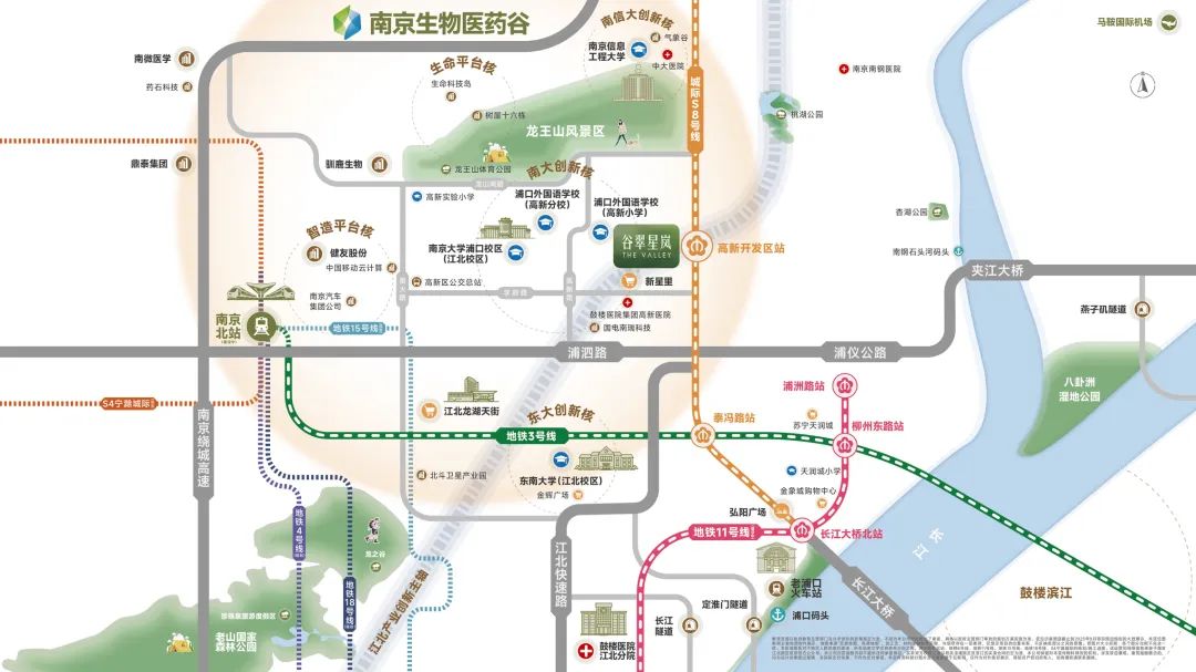 谷翠星嵐區(qū)位圖
