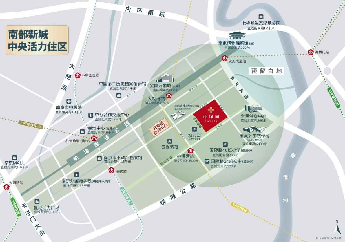 丹錦園區(qū)位圖