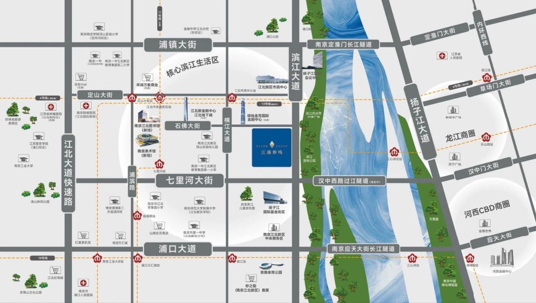 江海和鳴區(qū)位圖